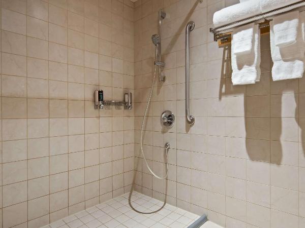 Best Western Plus Lamplighter Inn & Conference Centre : photo 3 de la chambre chambre avec 2 lits queen-size et douche accessible en fauteuil roulant - accessible aux personnes à mobilité réduite - non-fumeurs