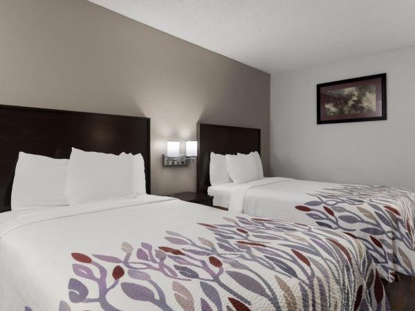 Red Roof Inn & Suites Savannah Airport : photo 2 de la chambre chambre deluxe avec 2 lits doubles - non-fumeurs