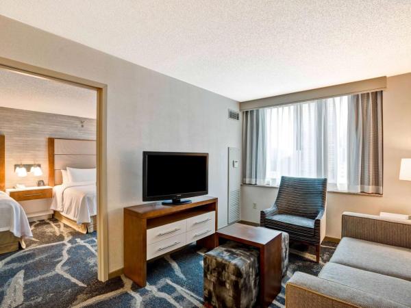 Homewood Suites by Hilton Chicago Downtown : photo 3 de la chambre suite 1 chambre avec 2 lits queen-size et canapé-lit