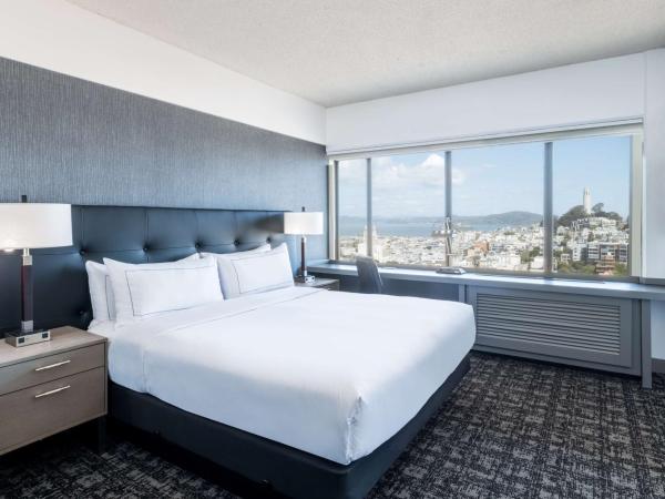 Hilton San Francisco Financial District : photo 8 de la chambre chambre lit king-size deluxe - vue sur baie