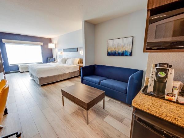 Holiday Inn Express Hotel & Suites Ohio State University- OSU Medical Center, an IHG Hotel : photo 1 de la chambre chambre lit king-size standard avec canapé-lit - non-fumeurs