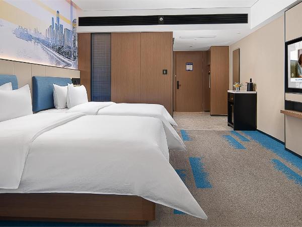 Hampton by Hilton Guangzhou Railway Station : photo 2 de la chambre chambre lits jumeaux deluxe