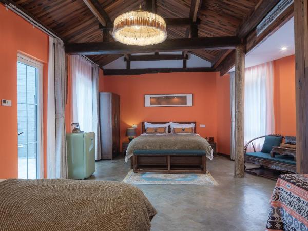 Hotel Cote Cour Beijing : photo 6 de la chambre chambre deluxe avec 2 lits queen-size