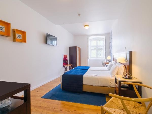 Lisboa Prata Boutique Hotel : photo 2 de la chambre chambre lits jumeaux - vue sur rue