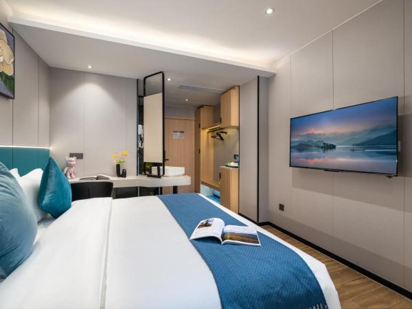Vizhanwan Hotel Shenzhen International Convention and Exhibition Center : photo 4 de la chambre chambre lit queen-size 