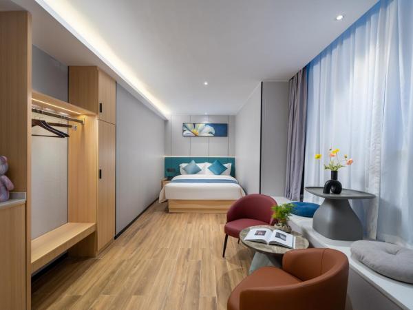 Vizhanwan Hotel Shenzhen International Convention and Exhibition Center : photo 6 de la chambre chambre lit king-size exécutive 