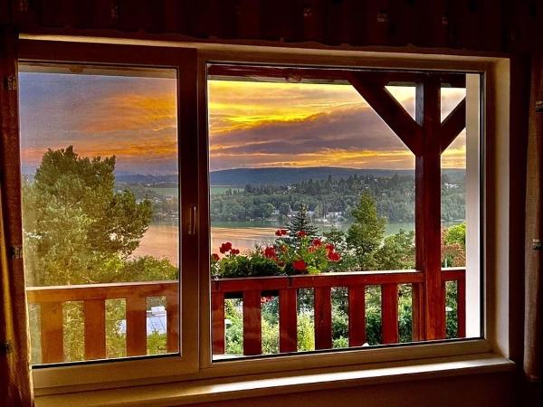 Penzion Kozí Horka u Brněnské přehrady : photo 10 de la chambre chambre familiale avec balcon