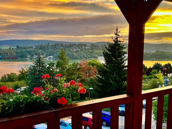 Penzion Kozí Horka u Brněnské přehrady : photo 1 de la chambre chambre familiale avec balcon