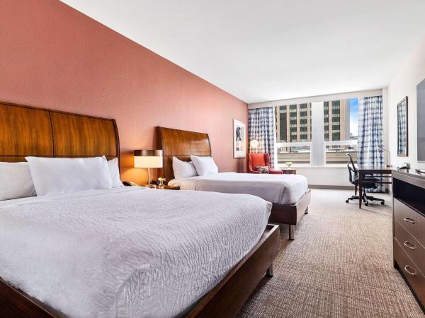 Hilton Garden Inn New Orleans French Quarter/CBD : photo 2 de la chambre chambre avec 2 lits queen-size - vue sur ville