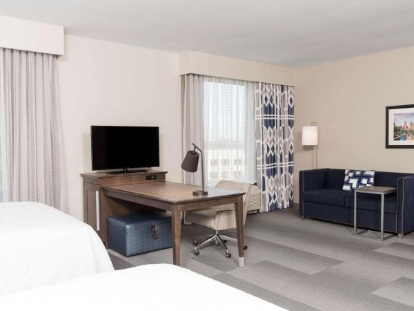 Hampton Inn & Suites Indianapolis-Keystone, IN : photo 1 de la chambre studio queen avec 2 lits queen-size - non-fumeurs