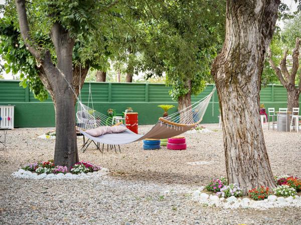 Bohoostel : photo 2 de la chambre chambre double - vue sur jardin