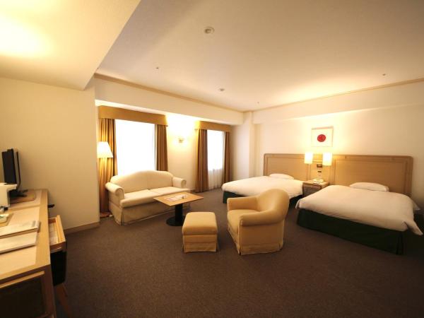 Chateraise Gateaux Kingdom Sapporo Hotel & Spa Resort : photo 9 de la chambre chambre lits jumeaux de luxe - non-fumeurs