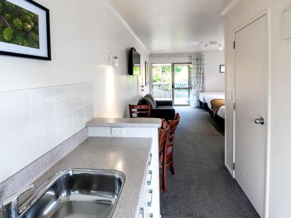 Ripple Rotorua : photo 4 de la chambre superior studio with outdoor hot tub 