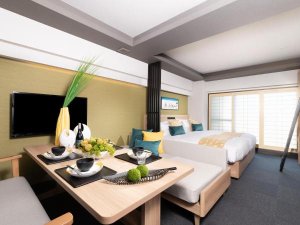 MIMARU Kyoto Station : photo 3 de la chambre city view family apartment (sofa-bed) for 5