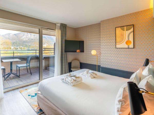 Le Splendid Hotel Lac D'Annecy - Handwritten Collection : photo 2 de la chambre chambre double deluxe avec terrasse - côté lac
