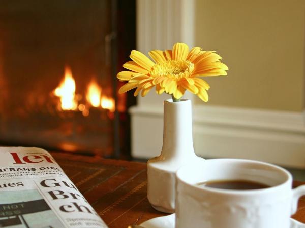 The Halliburton : photo 2 de la chambre suite lit queen-size avec cheminée