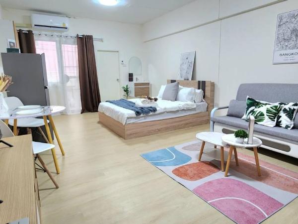 New Renovated room near DMK/BTS/Impact/Government : photo 5 de la chambre chambre double avec salle de bains privative