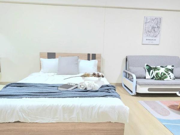 New Renovated room near DMK/BTS/Impact/Government : photo 1 de la chambre chambre double avec salle de bains privative