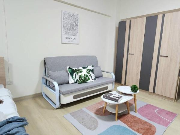 New Renovated room near DMK/BTS/Impact/Government : photo 3 de la chambre chambre double avec salle de bains privative