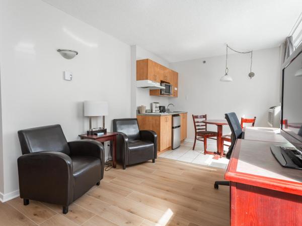 Hotel les Suites Labelle : photo 3 de la chambre studio avec 2 lits doubles