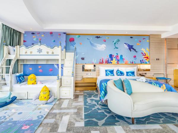 Atlantis Sanya : photo 4 de la chambre ocean theme family room（bunk bed+unlimited free entry to water park & lost chamber during the stay）