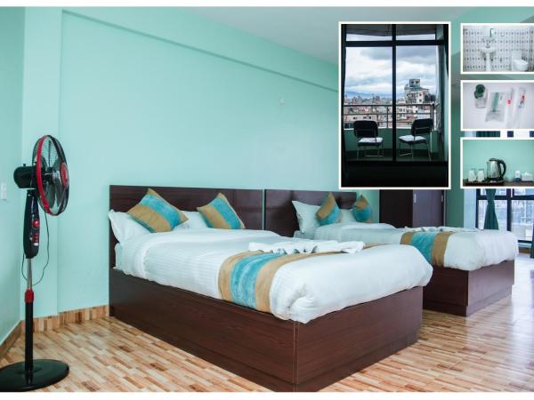 Yaksa Hotel Pvt. Ltd. : photo 6 de la chambre chambre double ou lits jumeaux deluxe avec balcon