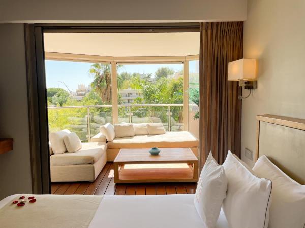 Cannes Villa St Barth : photo 3 de la chambre suite royale avec terrasse - vue sur mer