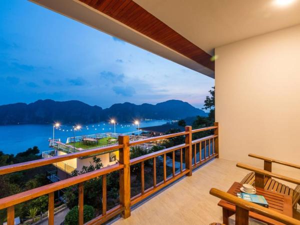 Phi Phi Mountain Beach Resort SHA Certified : photo 6 de la chambre deluxe ocean panorama view
