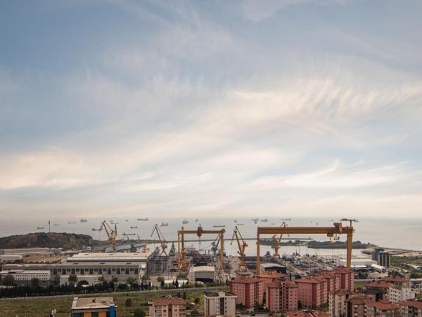 Istanbul Marriott Hotel Pendik : photo 3 de la chambre chambre lits jumeaux supérieure - vue sur mer