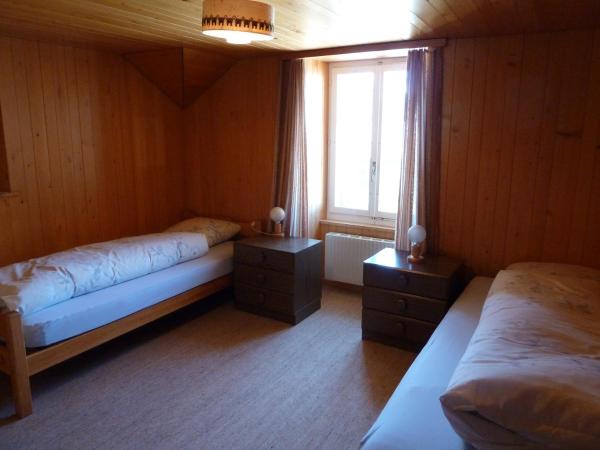 Berghaus Männlichen : photo 1 de la chambre chambre double avec salle de bains commune