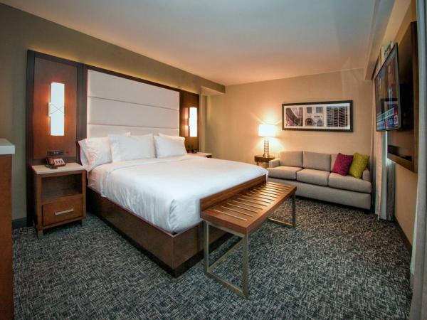 Embassy Suites By Hilton Oklahoma City Northwest : photo 4 de la chambre studio lit king-size avec balcon
