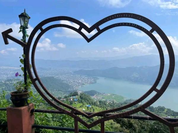 Panoramic View Guest House Sarangkot : photo 4 de la chambre chambre double ou lits jumeaux