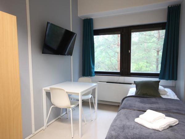 Forenom Hostel Espoo Kilo : photo 4 de la chambre chambre simple avec salle de bains commune