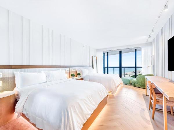 W South Beach : photo 4 de la chambre suite studio 2 lits queen-size avec balcon - vue sur océan