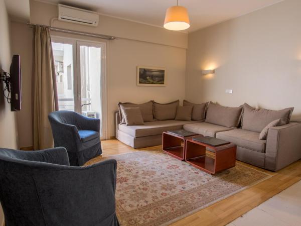 Delice Hotel - Family Apartments : photo 5 de la chambre appartement 1 chambre avec balcon (3 adultes)