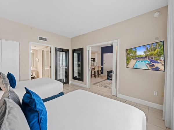 The Sagamore Hotel South Beach : photo 1 de la chambre suite sagamore avec 2 lits doubles