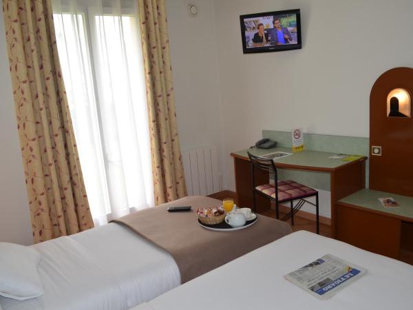 Hostellerie Saint Vincent Beauvais Aeroport : photo 2 de la chambre chambre lits jumeaux standard
