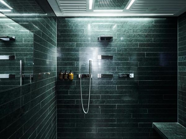 Widder Hotel - Zurichs luxury hideaway : photo 3 de la chambre suite cour avec douche d’hydromassage