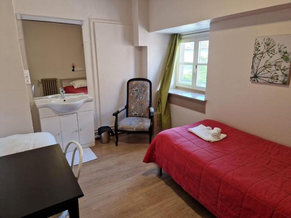 Hôtel Patricia - Strasbourg Hyper Centre : photo 6 de la chambre chambre simple avec salle de bains commune