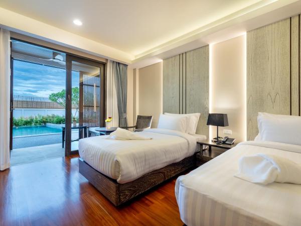 Treepana Boutique Hotel, Huahin : photo 4 de la chambre chambre lits jumeaux - vue sur piscine