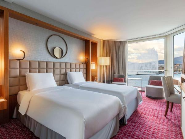 Fairmont Grand Hotel Geneva : photo 1 de la chambre chambre lits jumeaux signature - vue sur lac