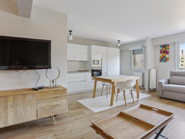 Résidence AURMAT - Appart - Hôtel - Boulogne - Paris : photo 8 de la chambre appartement 4 personnes (133 boulevard jean jaurès)