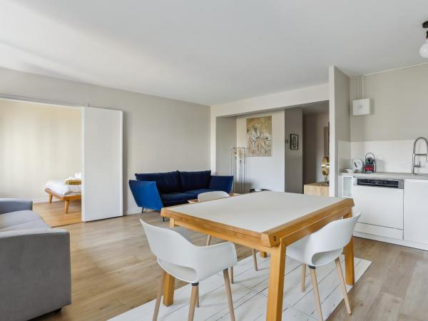 Résidence AURMAT - Appart - Hôtel - Boulogne - Paris : photo 5 de la chambre appartement 4 personnes (133 boulevard jean jaurès)