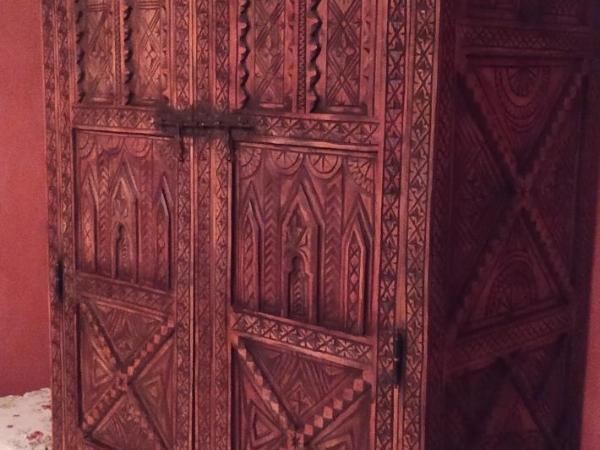 maison d'hôtes Le petit jardin Marrakech : photo 6 de la chambre chambre deluxe (2 adultes + 1 enfant)