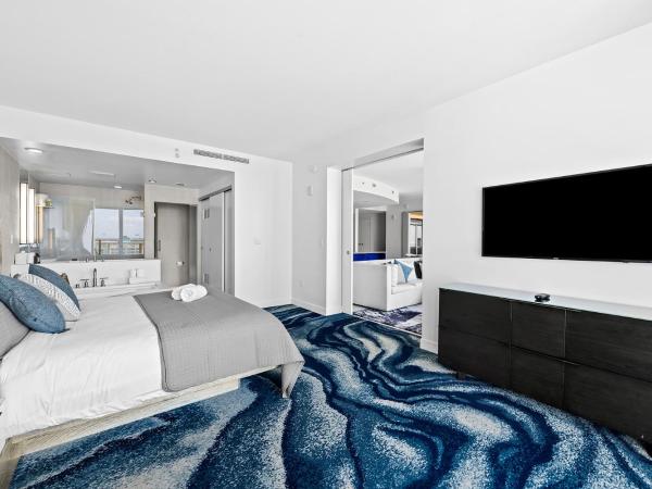 The Luxurious W hotel Residence Beachfront Condo Sanctuary Fort Lauderdale : photo 3 de la chambre appartement - vue sur mer