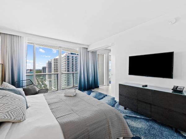The Luxurious W hotel Residence Beachfront Condo Sanctuary Fort Lauderdale : photo 10 de la chambre appartement - vue sur mer