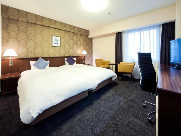 Daiwa Roynet Hotel Kobe Sannomiya : photo 4 de la chambre chambre lits jumeaux hollywood - fumeurs