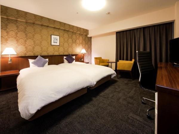Daiwa Roynet Hotel Kobe Sannomiya : photo 3 de la chambre chambre lits jumeaux hollywood - fumeurs