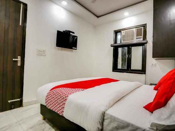 Hotel O Anshun Residency Near M2k Cinemas Rohini : photo 4 de la chambre petite chambre double