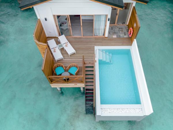 Joy Island Maldives All Inclusive Resort : photo 6 de la chambre suite lagon avec piscine privée